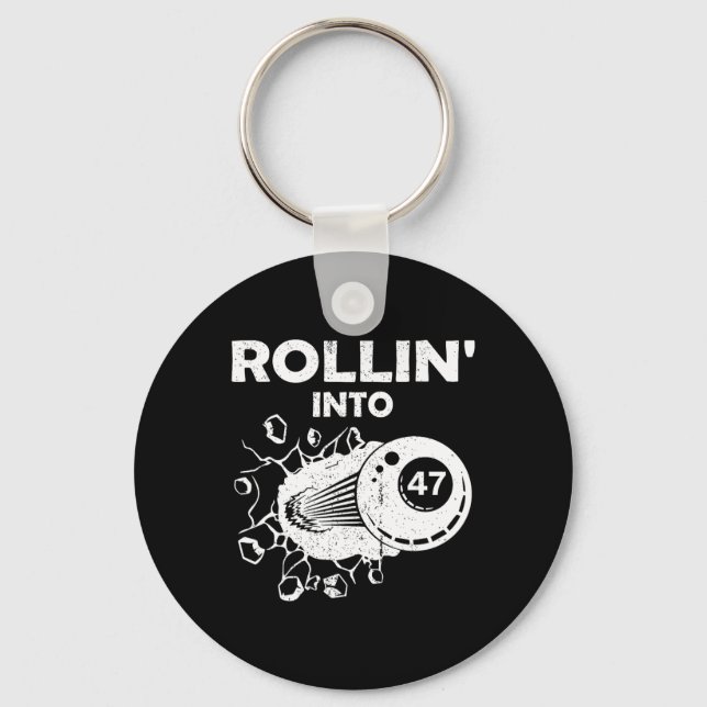 Chaveiro Rollin para 47 Bilhar 47º Aniversário (Frente)