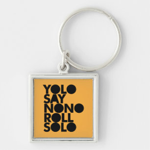 Chaveiro Rolo de YOLO enchido só