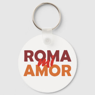 Chaveiro Roma Roma miserável meu amor rome love amor my