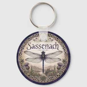 Chaveiro Romance Vintage Sassenach das Terras Altas Escoces