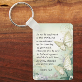 Chaveiro Romanos 12:2 Não se conformem com esta Bíblia do M