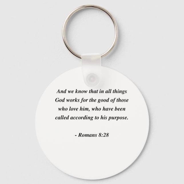 CHAVEIRO ROMANOS 8:28 (Frente)