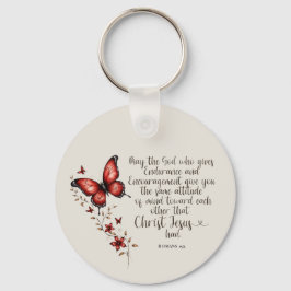 Chaveiro Romanos Imagem Versa de Bíblia 15:5