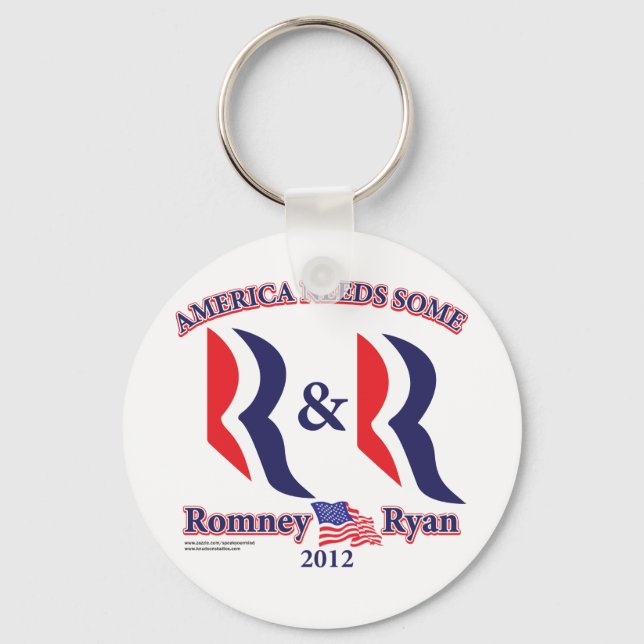 Chaveiro Romney and Ryan (Frente)