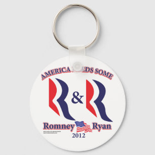 Chaveiro Romney e Ryan