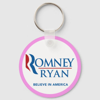 Chaveiro Romney Ryan Acredita Na Ronda Americana (Fronteira