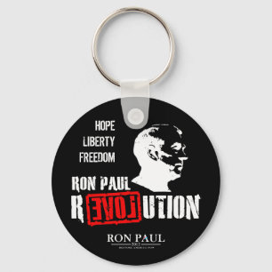 Chaveiro Ron Paul Revolution Key Chain