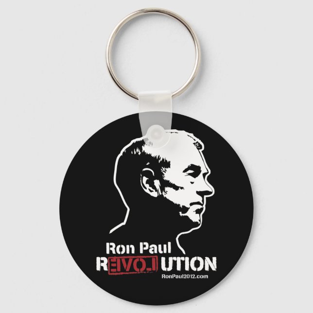 Chaveiro Ron Paul Revolution Keychain (Frente)