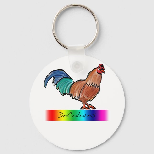 Chaveiro Rooster DeColores (Frente)