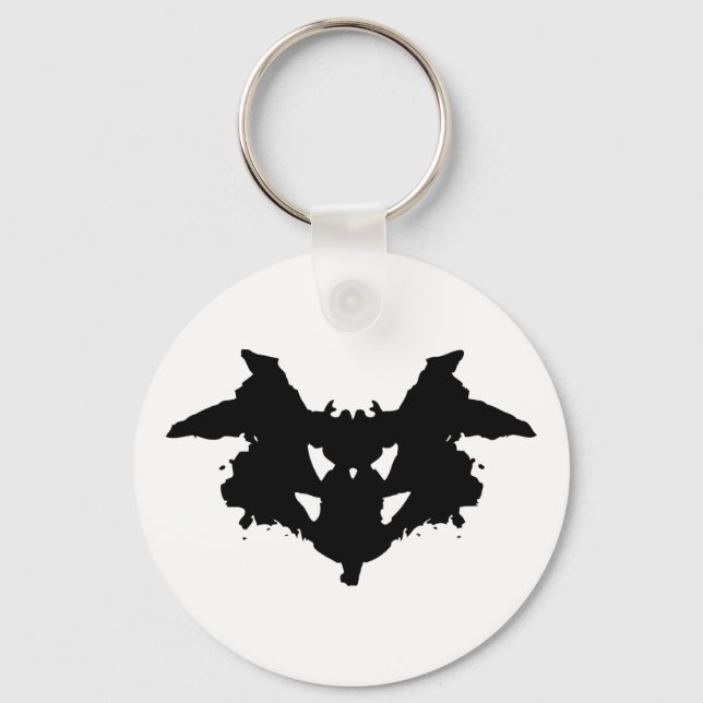 Chaveiro Rorschach Inkblot (Frente)