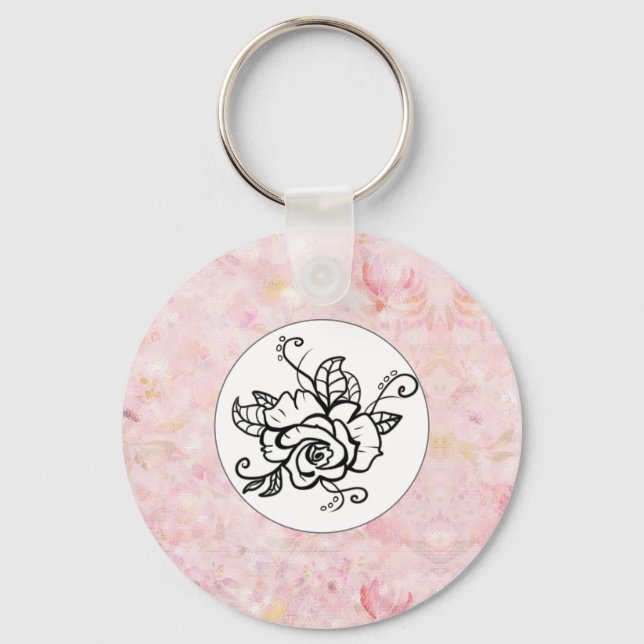 Chaveiro Rosa (Frente)