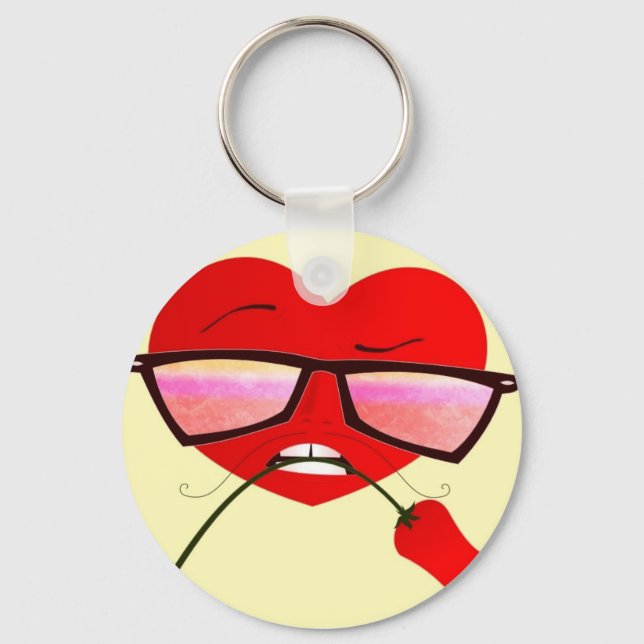 Chaveiro rosa (Frente)