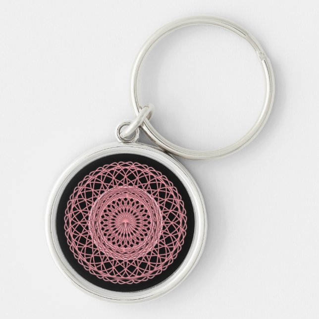 Chaveiro Rosa 1 (Frente)