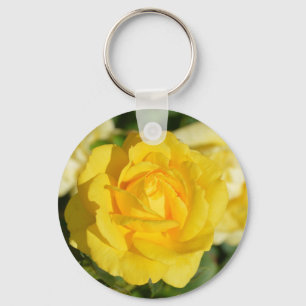 Chaveiro Rosa amarelo bonito
