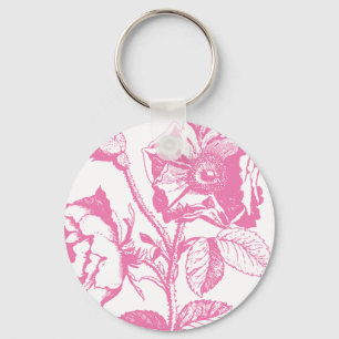 Chaveiro Rosa Antiga Rosa
