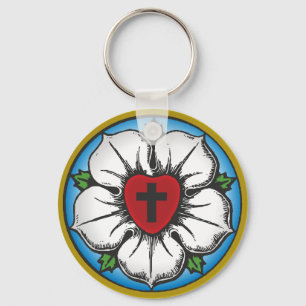 Chaveiro rosa de luther