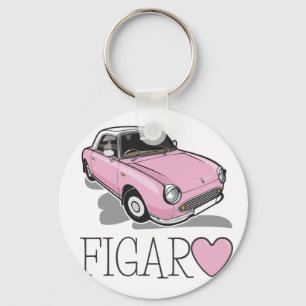 Chaveiro Rosa de Nissan Figaro