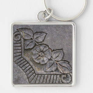 Chaveiro Rosa de pedra