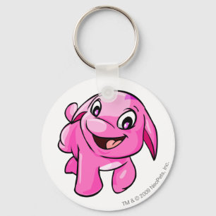 Chaveiro Rosa de Poogle