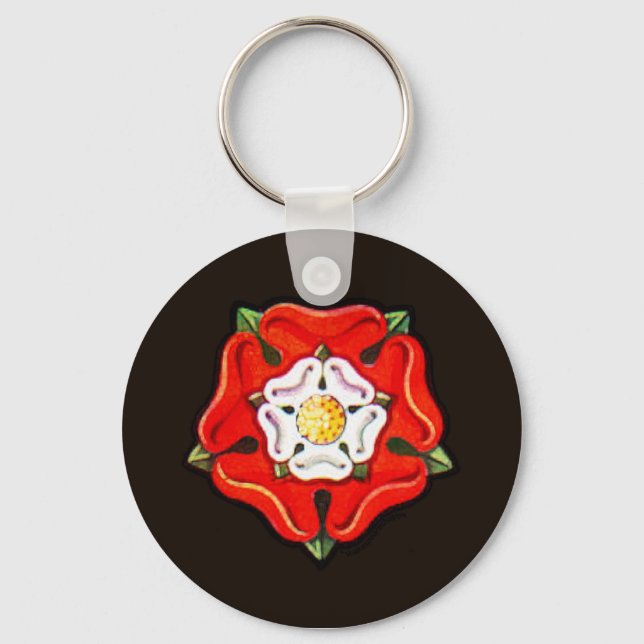 Chaveiro Rosa de Tudor de solteiro (Frente)
