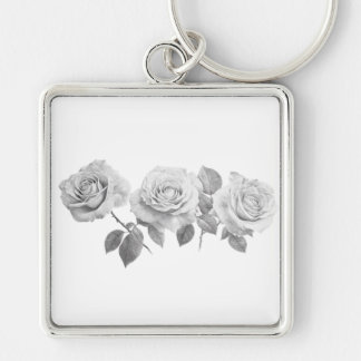 Chaveiro Rosa do Silverpoint