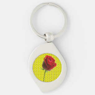 Chaveiro Rosa e amarelo
