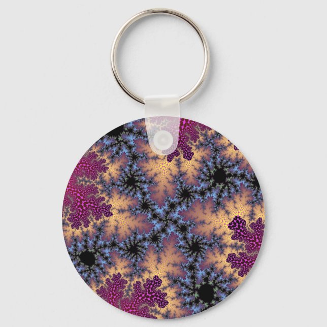 Chaveiro Rosa e Espuma de Pêssego (Frente)