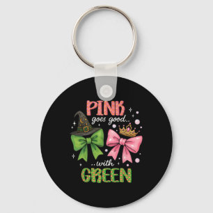 Chaveiro Rosa Fica Bom Com O Pinkand Da Bruxa De Halloween
