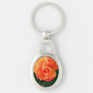 Chaveiro Rosa flor de laranja