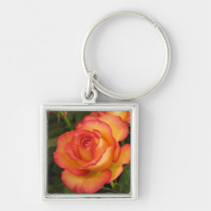 Chaveiro Rosa laranja