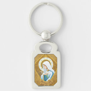 Chaveiro Rosa místico