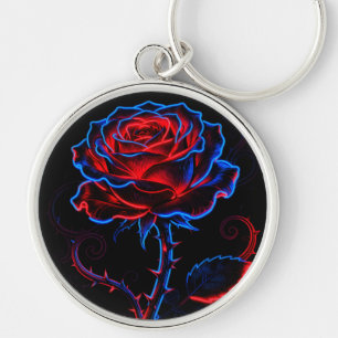 Chaveiro Rosa Neon