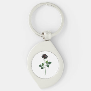 Chaveiro Rosa preto