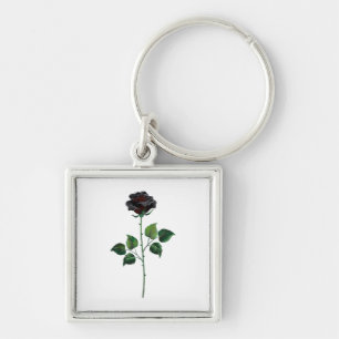 Chaveiro Rosa preto