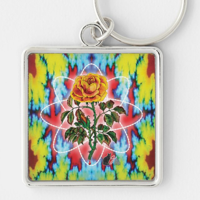 Chaveiro Rosa Rad Rad (Frente)