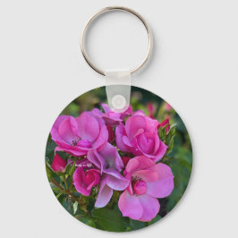 Chaveiro Rosa Rosa Rosa lavanda