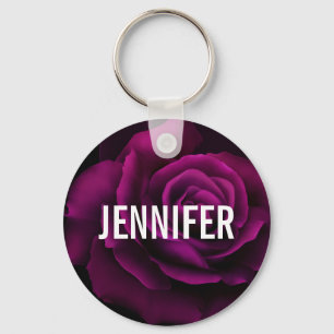 Chaveiro Rosa, Vela, Pergaminho e Bloqueio Gótico