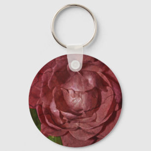 Chaveiro Rosa Vermelha Rachada por Shirley Taylor