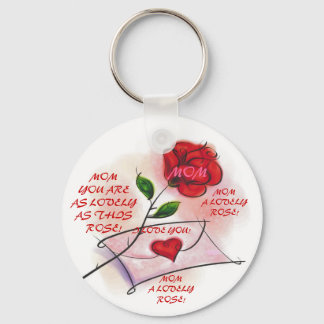 Chaveiro ROSAS adoráveis! Cadeia de Chaves