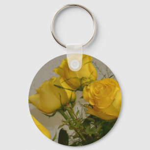 Chaveiro Rosas Amarelas