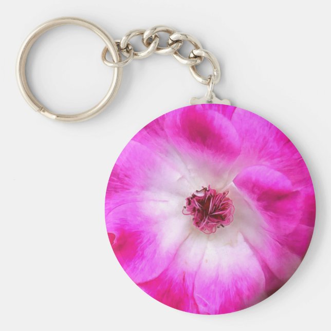 Chaveiro Rosas de Iceberg rosa (Frente)