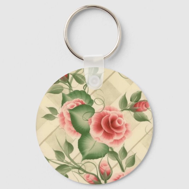 Chaveiro Rosas para sempre (Frente)