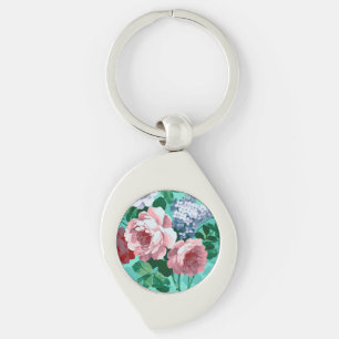 Chaveiro Rosas Rosa