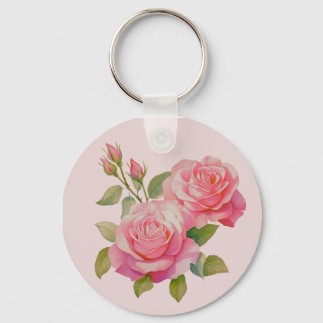 Chaveiro Rosas Rosas (Frente)