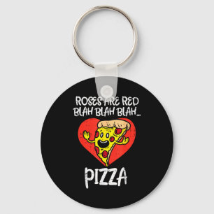 Chaveiro Rosas São Vermelhas Blah Pizza Dia dos Namorados E