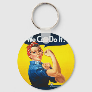 Chaveiro Rosie the Riveter – “We Can Do It!”