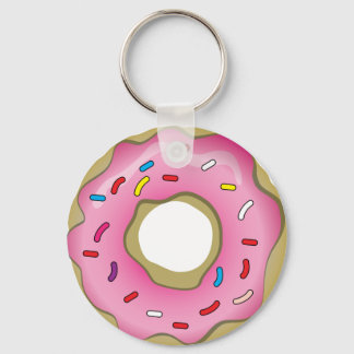 Chaveiro Rosquinha elegante com saliência e borrachas