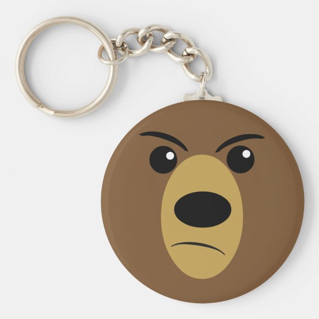 Chaveiro Rosto Cinza (Frente)