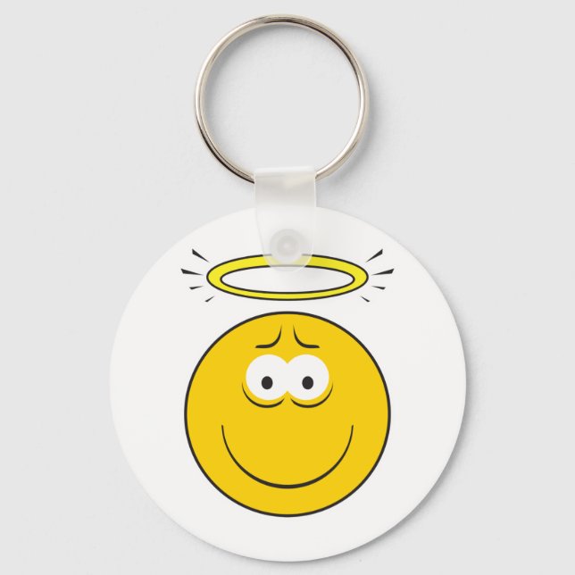 Chaveiro Rosto de Anjo Inocente (Frente)