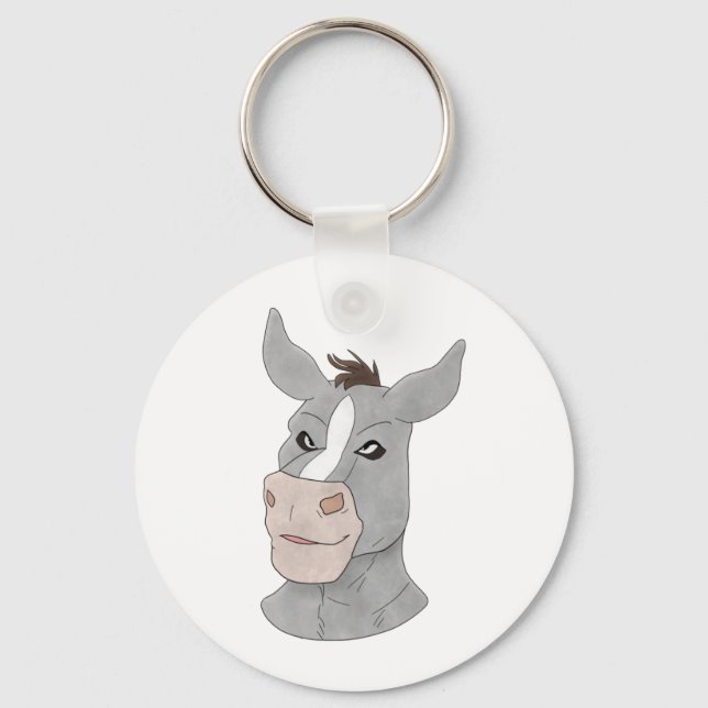 Chaveiro rosto de Anthro Donkey (Frente)